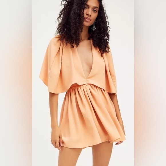 Free People x ATOIR the Consequences Mini Cape Dress - Picture 1 of 10